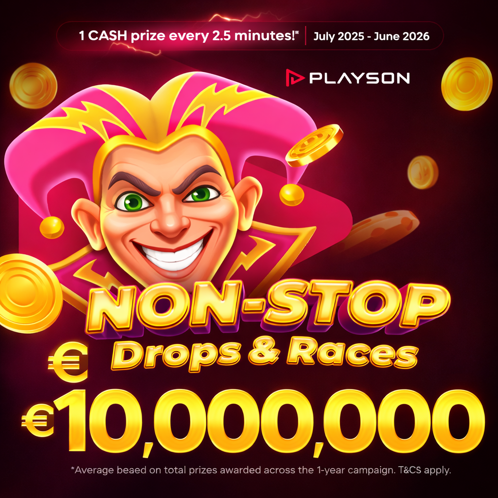 Playson: Non-Stop Drops & Races